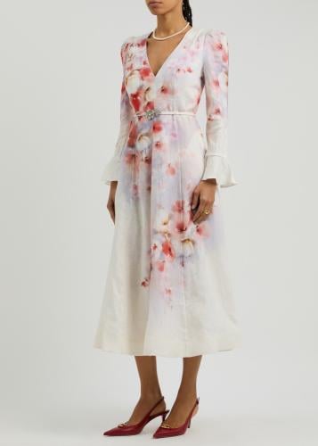White Floral Derss