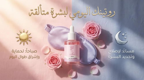 سيروم النضارة والاشراق