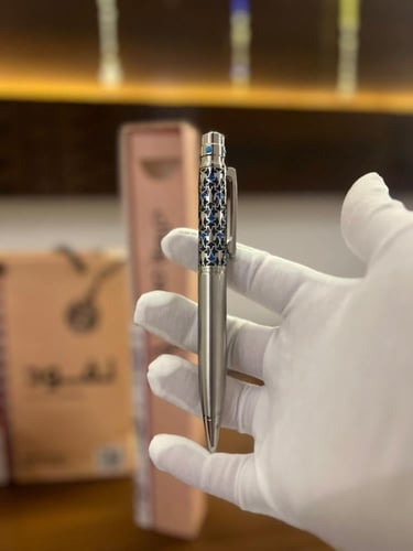 قلم باشا أزرق