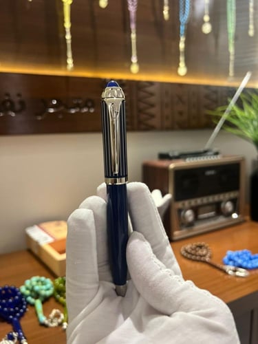 قلم مونتي بلانك أزرق