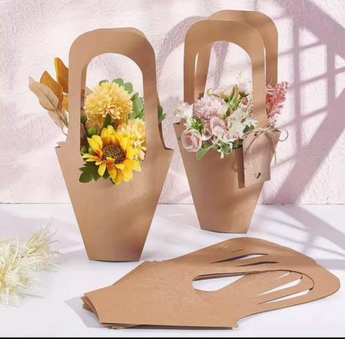 أكياس تغليف ورقية لزهور والهدايا