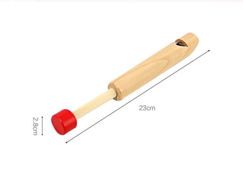 صفارة الطيور الصوتية آلة من خشب البامبو