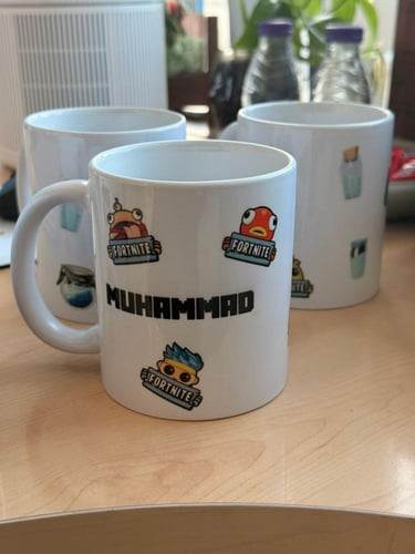 ورشة طباعة الكوب