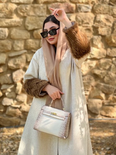 جوخ تركي بأكمام فرو - w2