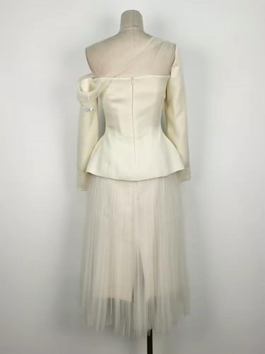 W132فستان مكون من قطعتين منفصله