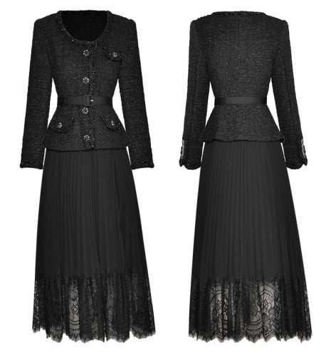 W82فستان بتصميم رسمي