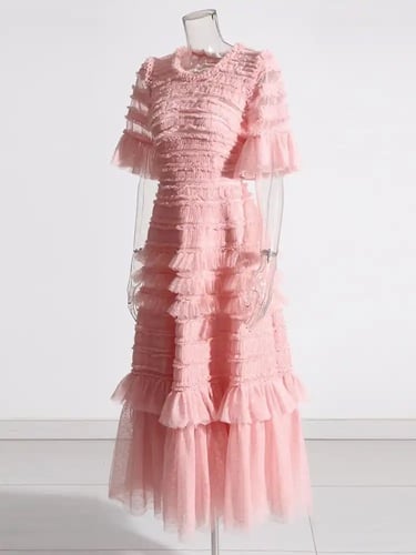 W119فستان ميد ناعم