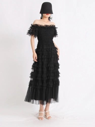 W70فستان اوف شولدر