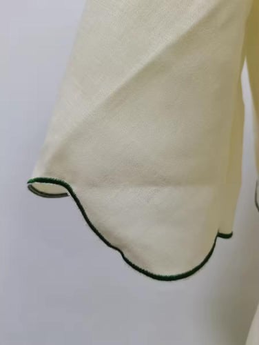 D165 طقم قماش لنن