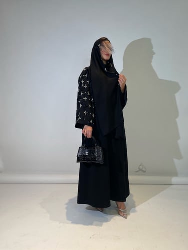 القماش كريب ملكي