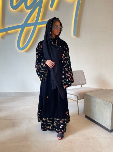 القماش مخمل - مخمل مطرز