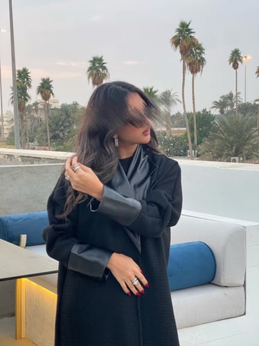 القماش شانيل + جلد