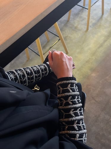 القماش كريب ملكي