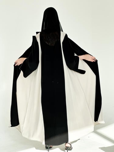 عباية ستايل قصة ستريت قماش ندى