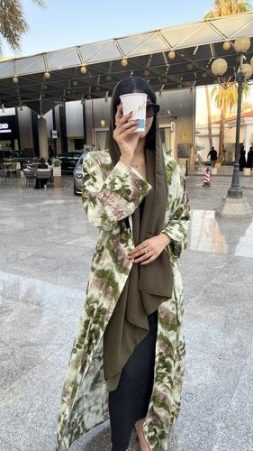 عباية طبيعة مشجرة