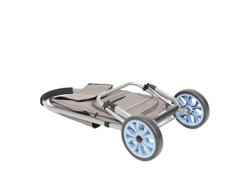 عربة تسوق بعجلات كبيرة