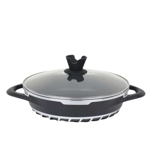 قدر طهي عالي الجودة 28 سم قاعدة 5 ملي