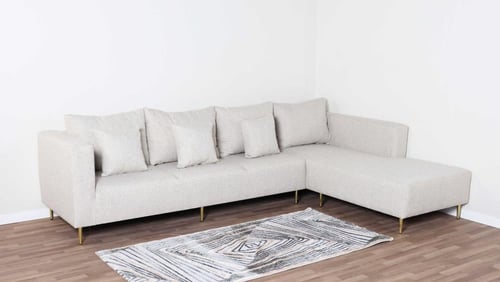 طقم كنب حرف L