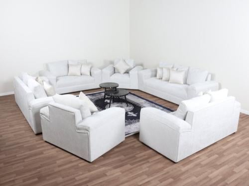 طقم كنب متعدد الخيارات من 6 الي 12 شخص