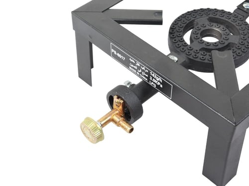 موقد غاز بعين واحدة حديدي قوي للاستخدام الخارجي