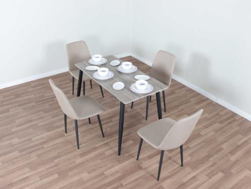 طقم طاولة طعام خشب