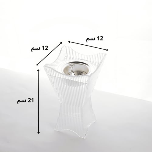 مبخرة الاكريلك مخططة