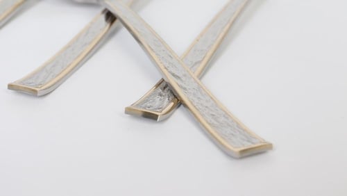 طقم ملاعق ستانلس ستيل حجم وسط عدد 6 قطع بتصميم عصر...