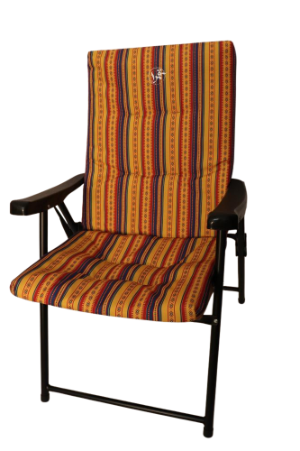 كرسي قابل للطي للحدائق والبر