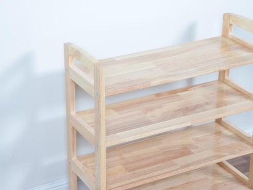 رف خشبي متعدد الاستخدامات - تصميم أنيق وعصري يتكون...