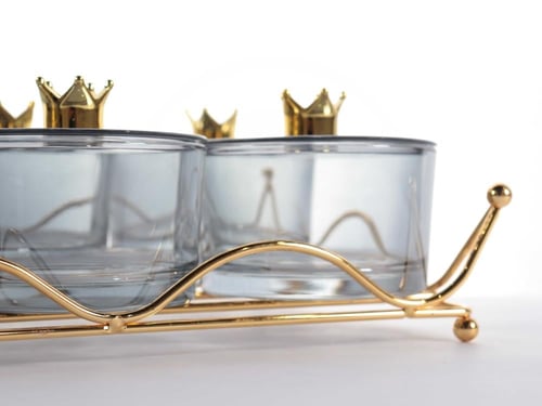 طقم علب زجاجية