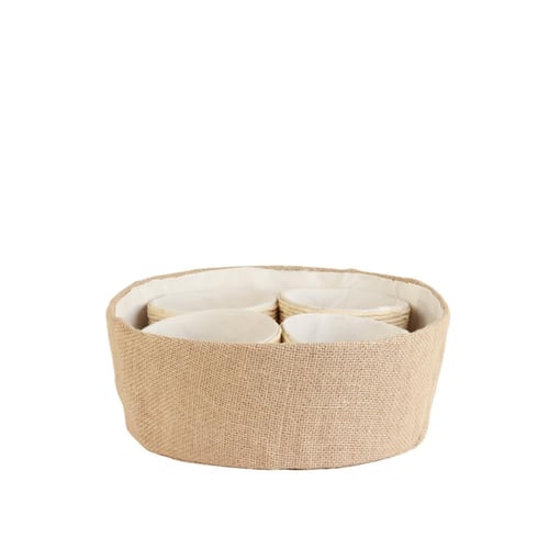 سلة خوص أنيقة ومتعددة الاستخدامات