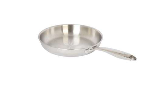 مقلاة ستانلس ستيل عالية الجودة بتصميم عصري ومقبض م...