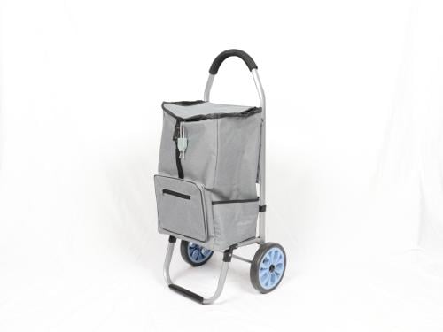 عربة تسوق بعجلات كبيرة