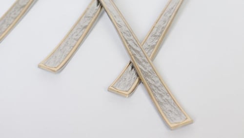 طقم ملاعق ستانلس ستيل حجم وسط عدد 6 قطع بتصميم عصر...