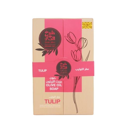 صابون بزيت الزيتون عطر التوليب