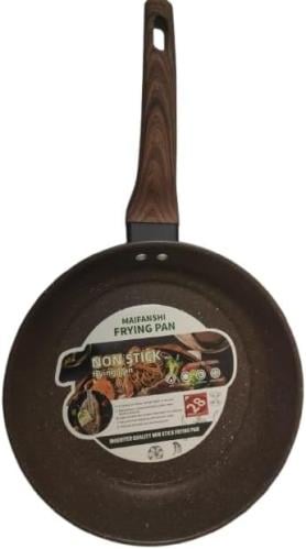 مقلاة سرميك غير لاصقة بقطر 28 سم، تتميز بطلاء رخام...