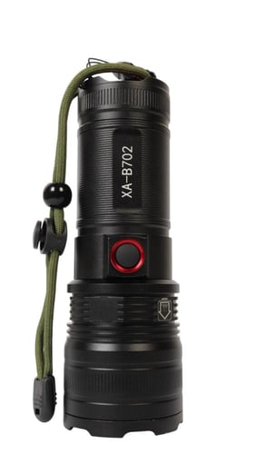 كشاف يدوي LED عالي الأداء مع حبل مدمج للتحكم في ال...