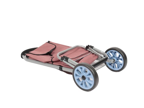 عربة تسوق بعجلات كبيرة