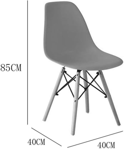 كرسي مكتب بأرجل خشبية 70x40x40سم