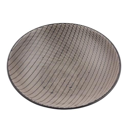 صحن سيراميك دائري للحلوى والمكسرات