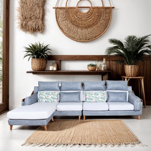 طقم كنب حرف L