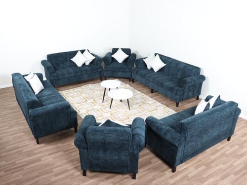 طقم كنب متعدد الخيارات من 6 الي 12 شخص