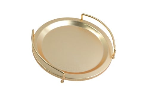صينية تقديم ذهبي