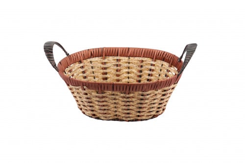 سله فواكه بيضاوي