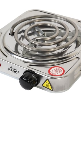 سخان كهربائي شريط واحد ستانلس ستيل بقوة 1000 واط