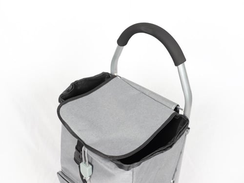 عربة تسوق بعجلات كبيرة