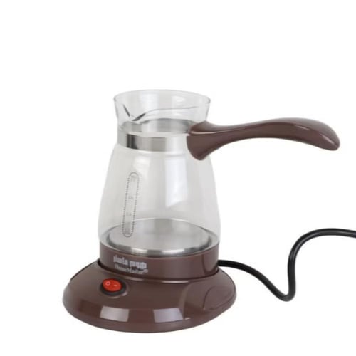 غلاية قهوة تركي زجاج - 500 مل - 600 وات