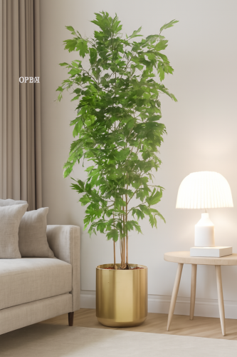 شجرة فيكس 4 فرع حوض بلاستيكي ارتفاع 200 سم