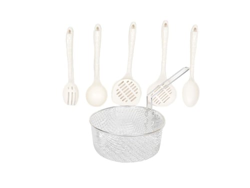 مجموعة أدوات الطهي من الجرانيت المكونة من 18 قطعة