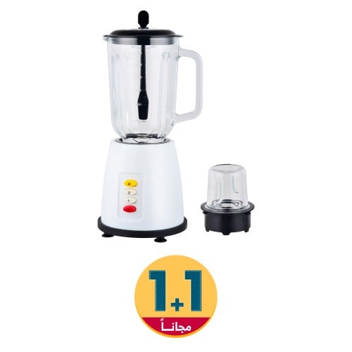 خلاط ومطحنة 400 وات 1+1مجاناً